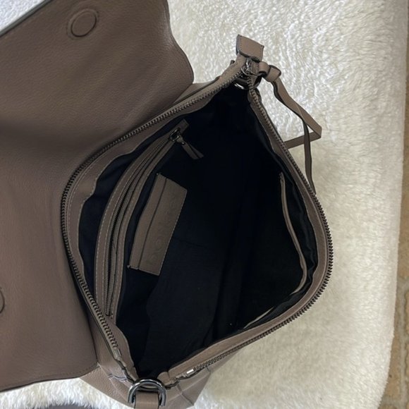 BOTKIER Cobble Hill Slouch Calfskin Leather Hobo - Picture 5 of 8